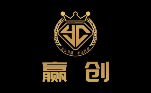 豪华皇冠徽章logo设计