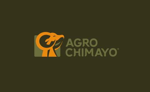 农业品牌logo设计:绿色与橙色的完美结合