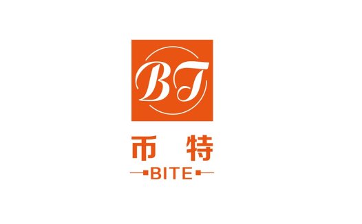 简洁现代的BT字母logo设计