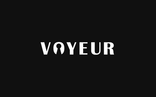 简约现代Voyeur Logo设计