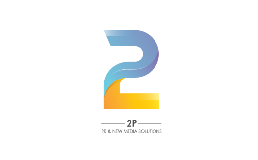 2P Logo设计:现代简约数字标识