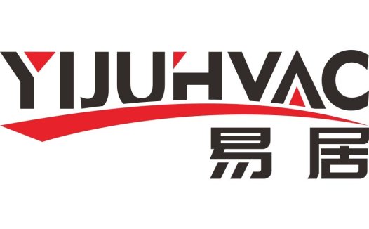 现代简约风格的YIJUHVAC品牌logo设计
