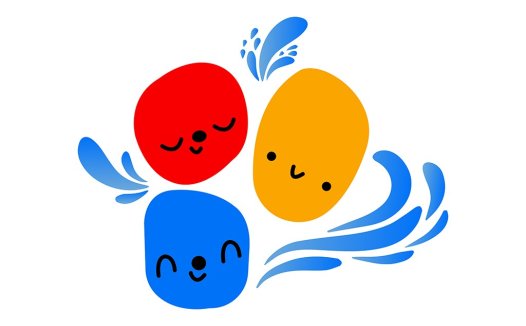可爱卡通水果logo设计