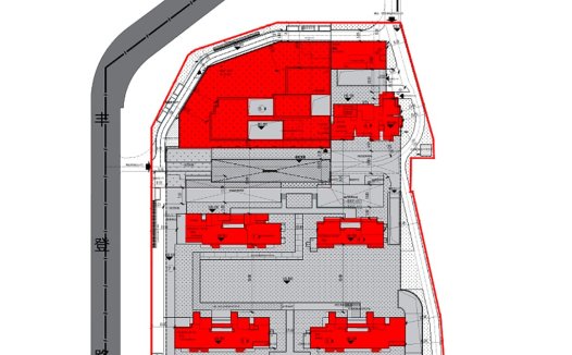现代建筑平面图logo设计