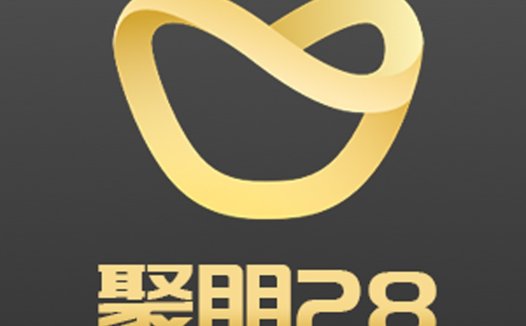 简约金色心形logo设计