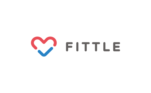 Fittle logo设计:心形与勾选的完美结合