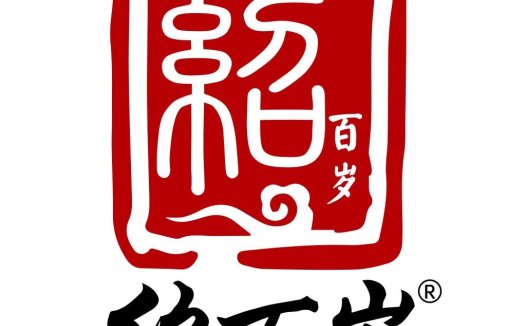 中国风红色印章logo设计