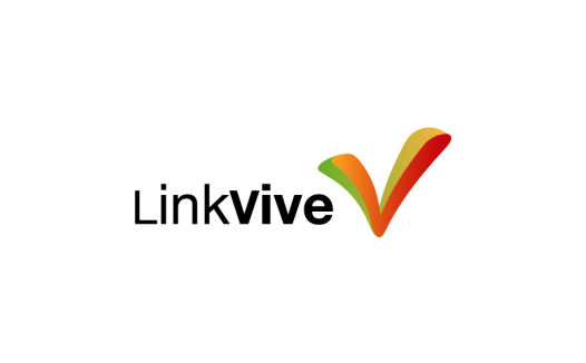LinkVive Logo设计:简洁现代的视觉标识