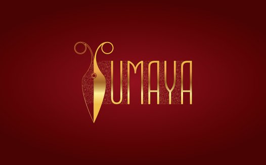 奢华品牌logo设计:UMAYA