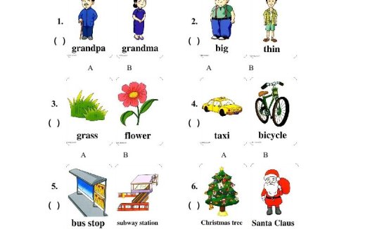 二年级英语上册期中试题（人教版一起点）2