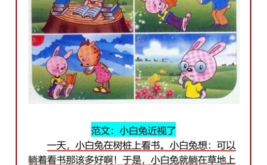 【2025秋新版】二年级语文必考看图写话满分范文精选-二上语文