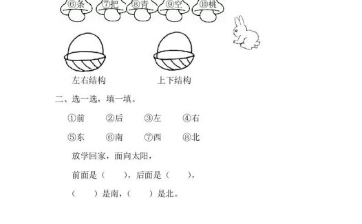 二年级语文上册园地六（部编）2
