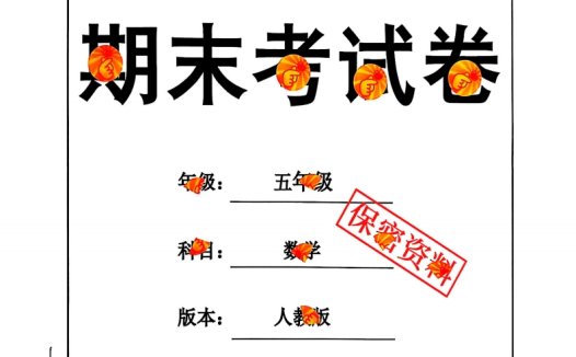 2024秋五上数学期末试卷人教版